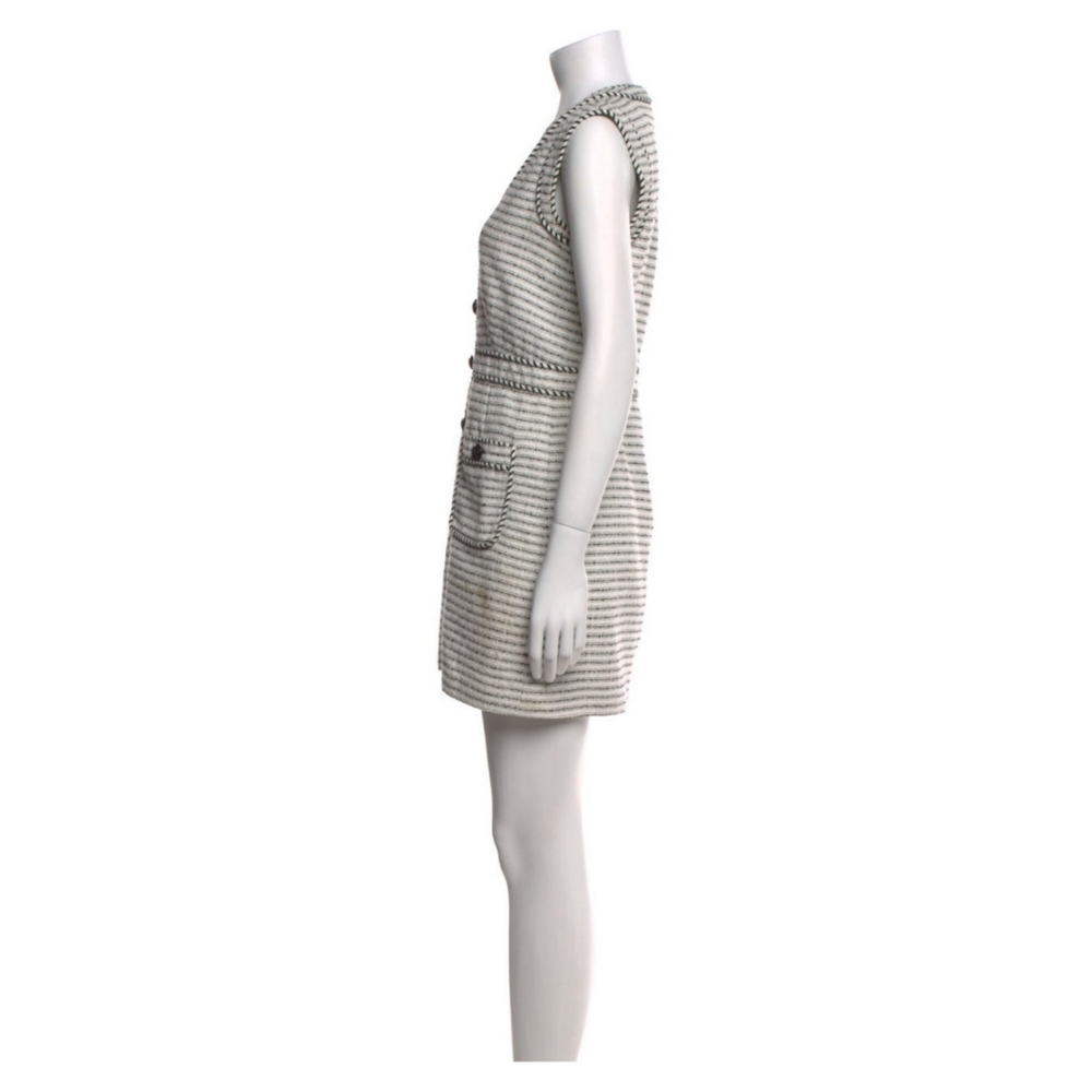 Veronica Beard Striped‎ Mini Dress Size 6 - Picture 3 of 6
